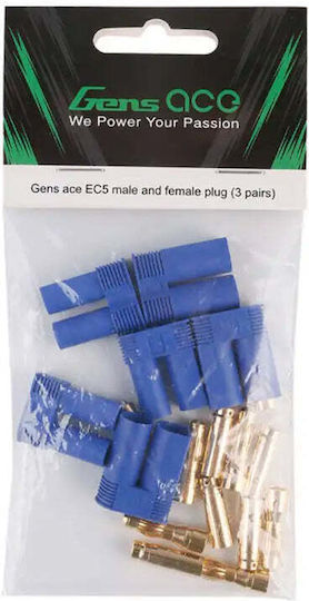 Gens Ace Ec5 Male & Female Plug 3 Pairs 065494 Geaec53 6928493307502