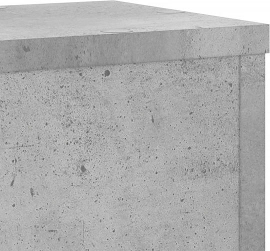 vidaXL Pflanzenständer Holz Grau 17cmx17cmx60cmcm. 2Stück