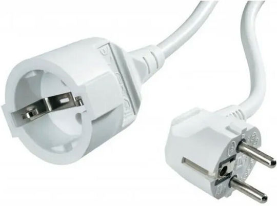 Tech Boss Extension Cable Cord 3 x 1mm²/10m White