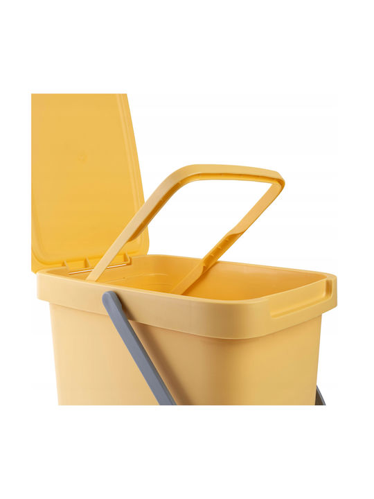Kadax Coș de Gunoi Plastic Verde 6lt 1buc