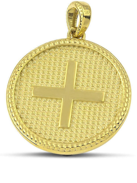 Themelidis Jewels Charm Фулактó от Жълто Злато 14 Карати