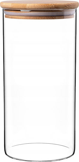 Kadax Kadax Glas Pasta-Vase mit Deckel Transparent 1400ml