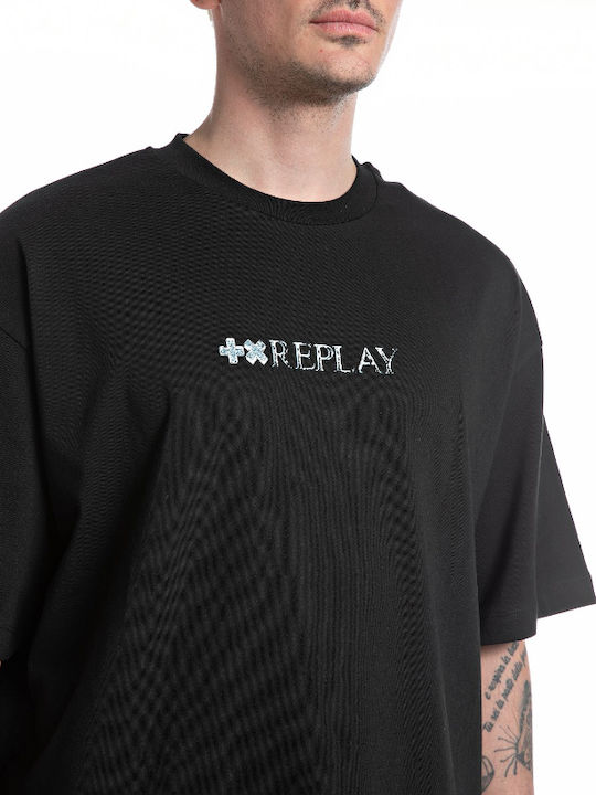 Replay Men's Blouse Black