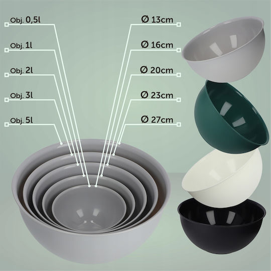Kadax 140001 Kunststoff Salatschüssel