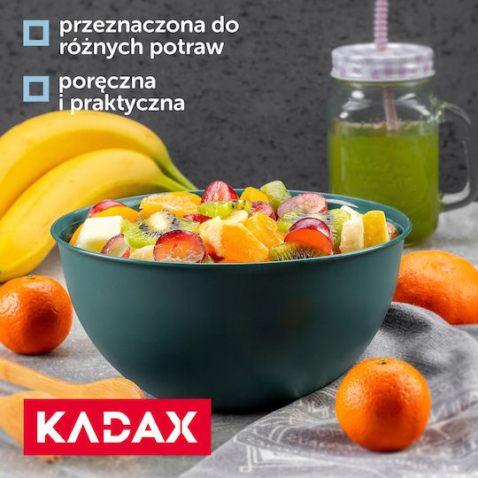 Kadax Salatieră Plastic Verde 1buc