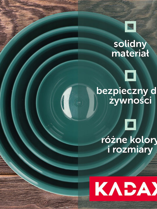 Kadax Salatieră Plastic Verde 1buc