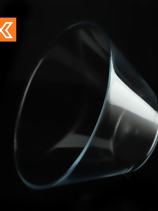 Kadax Glass Salad Bowl Transparent 2pcs