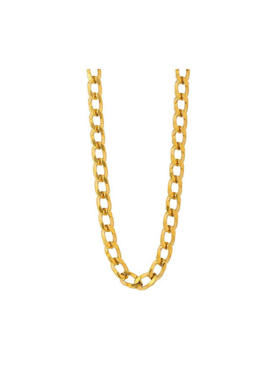 Visetti Chain Neck from Steel Gold-plated