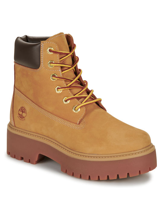 Timberland Damen Knöchelstiefel Braun