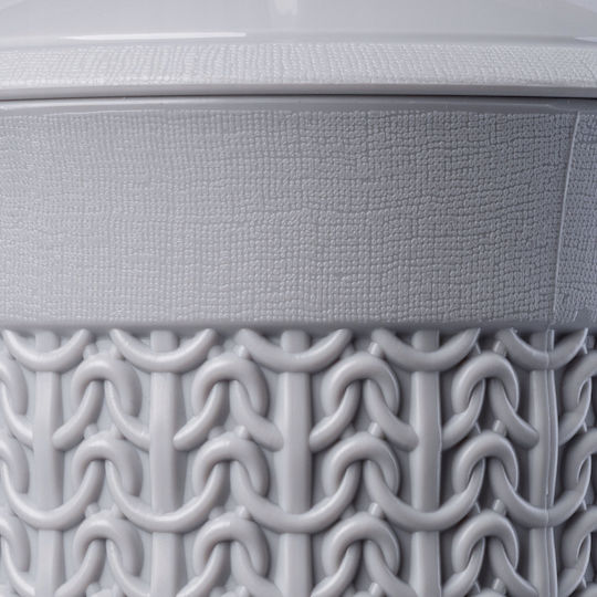 Kadax Kunststoff Badezimmer Toilettenbürste Gray