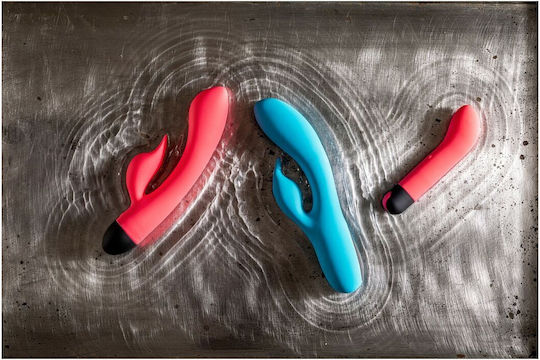 Virgite Klassischer Vibrator 22cm Blau