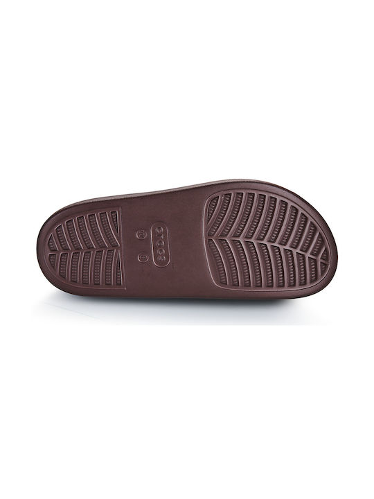 Crocs Dylan Platform Woman Brown Clogs