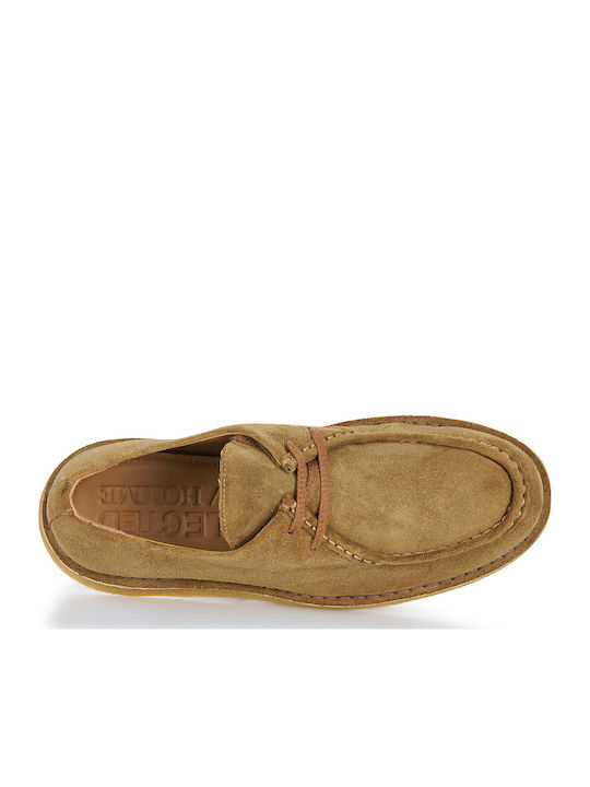 Men's Suede Casual Shoes Brown