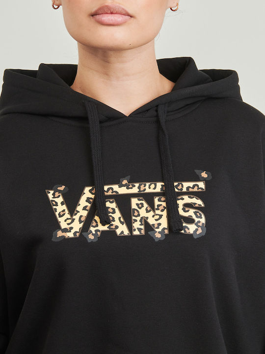 Women's Sweatshirt Hooded Black