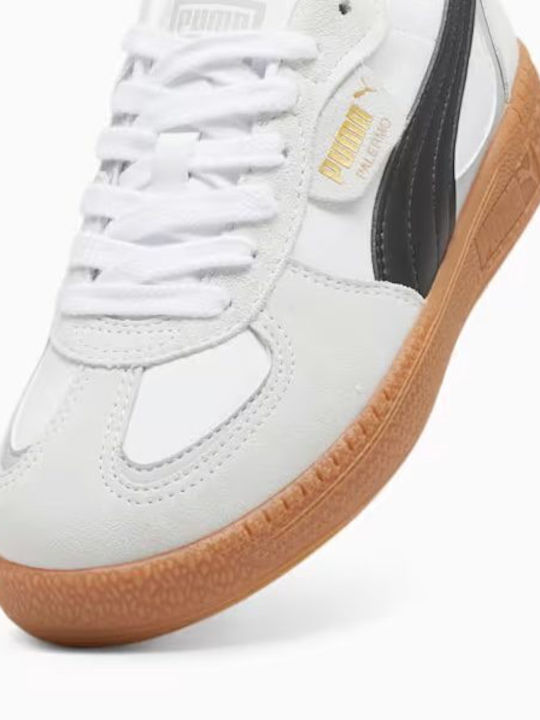 Palermo Moda Flatforms Sneakers White - Black