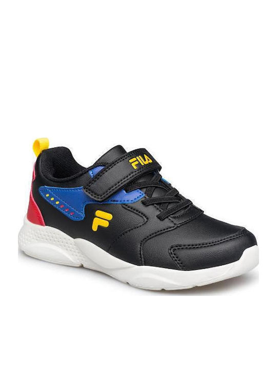 Παιδικά Sneakers με Σκρατς Μαύρα