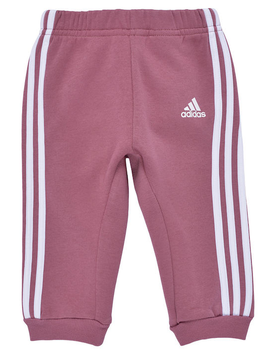 Kids Sweatpants Set Pink 2pcs