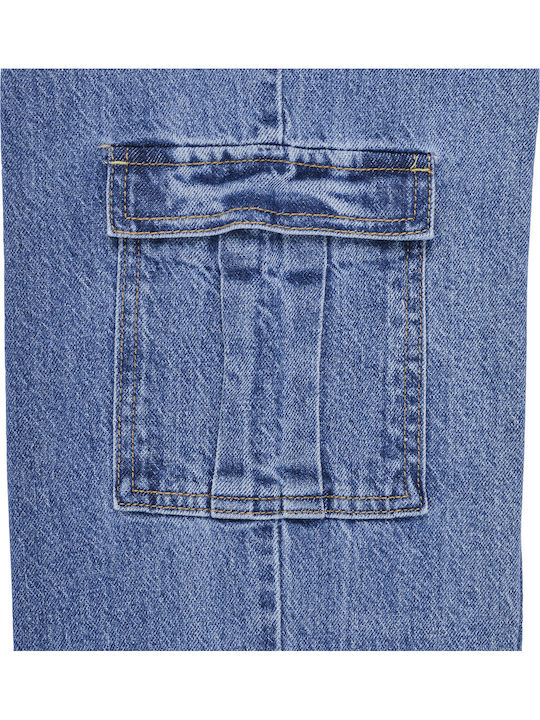 Levi's Levis 94 Baggy Wide Leg Cargo Pant Παιδικό Τζιν Παντελόνι Μπλε