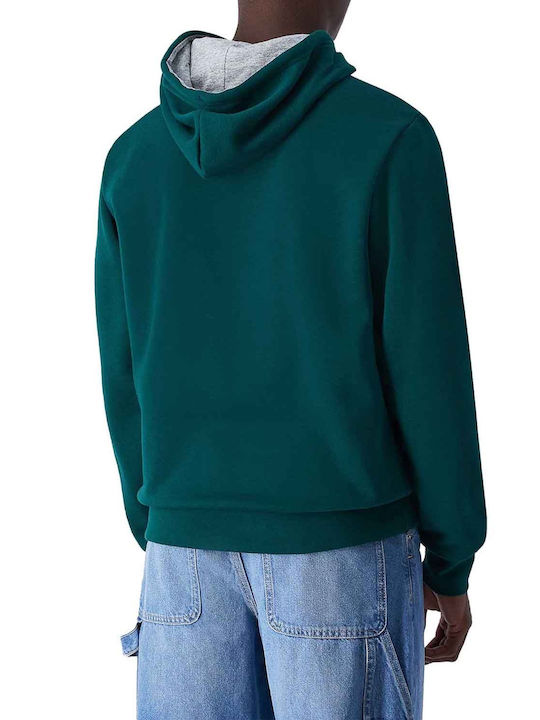 Champion Men's Sweatshirt with Hood Green