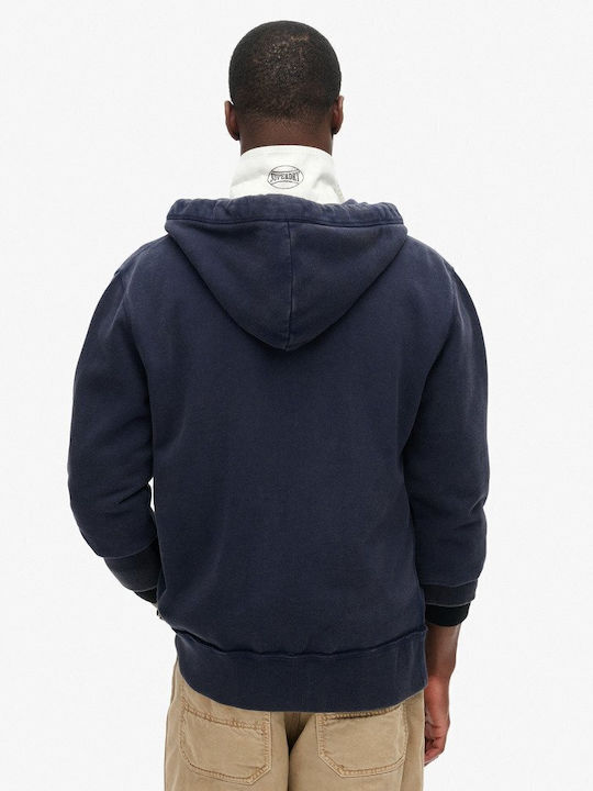 Superdry Vintage Athletic Rich Navy with Hood