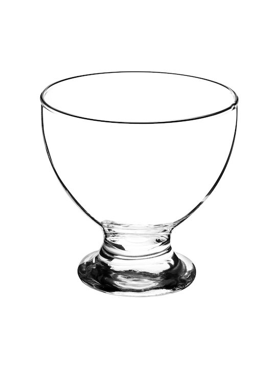 Kadax Eisschüssel Rund Glas Transparent 6Stück