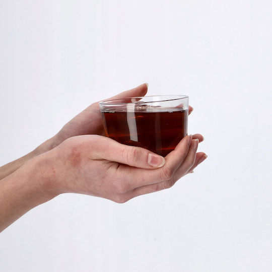 Kadax Mug Glass Transparent 270ml 6pcs