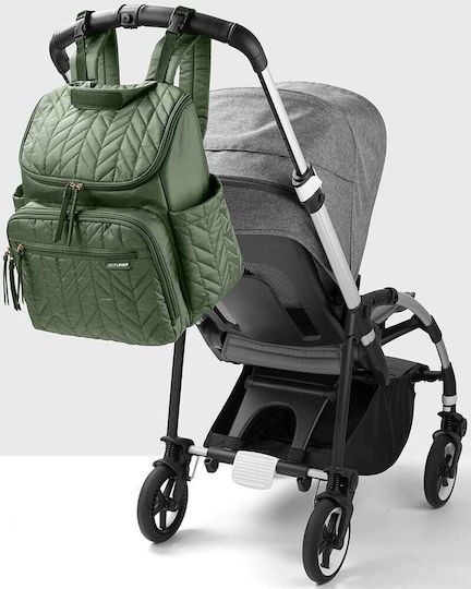 Skip Hop Skip Hop Backpack Diaper Bag Forma Dark Sage 41x20x36cm