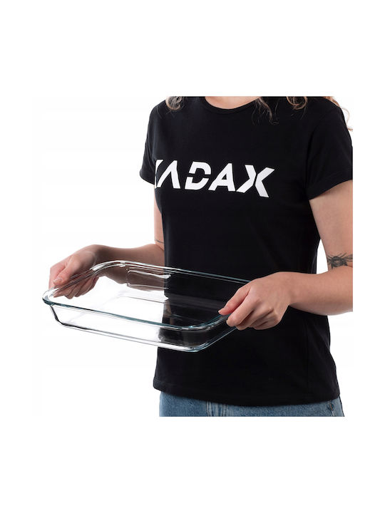 Kadax Ορθογώνιο Πυρίμαχο Σκεύος Γυάλινο 2200ml