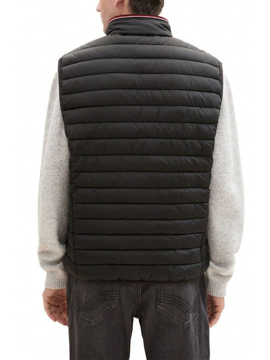 Tom Tailor Ärmellos Herren Jacke Lässig BLACK