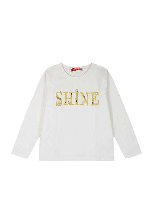 Energiers Kids Blouse Long Sleeve Ecru