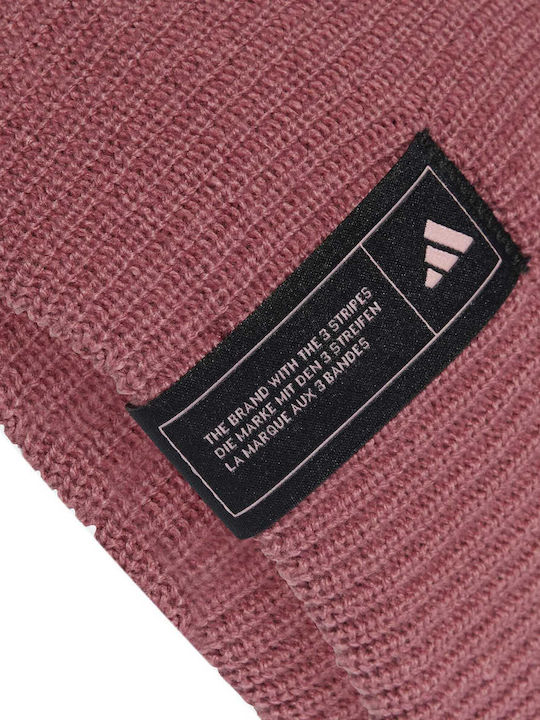 Essentials Beanie Unisex Căciulă Tricotat în culoarea Roz