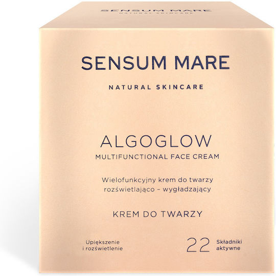 Sensum Mare Algoglow Κρέμα Προσώπου Ημέρας για Αντιγήρανση, Ατέλειες & Λάμψη με Υαλουρονικό Οξύ 50ml