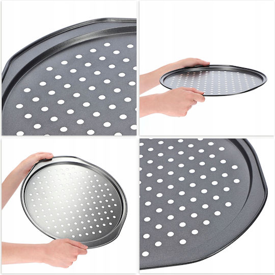 Kadax Perforated Aluminum Baking Pan with Non-Stick Interior Coating