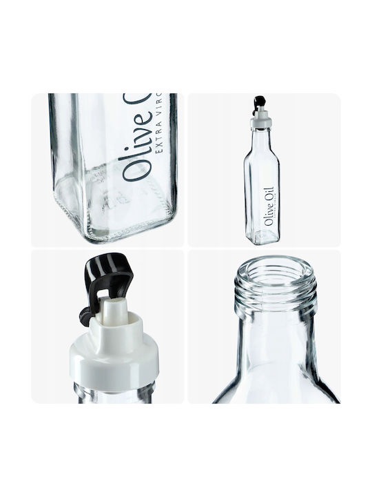 Kadax Δοχείο Λαδιού Γυάλινο με Ροή 250ml