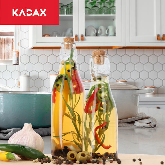 Kadax Кутия за масло Стъкло със Струя 225мл