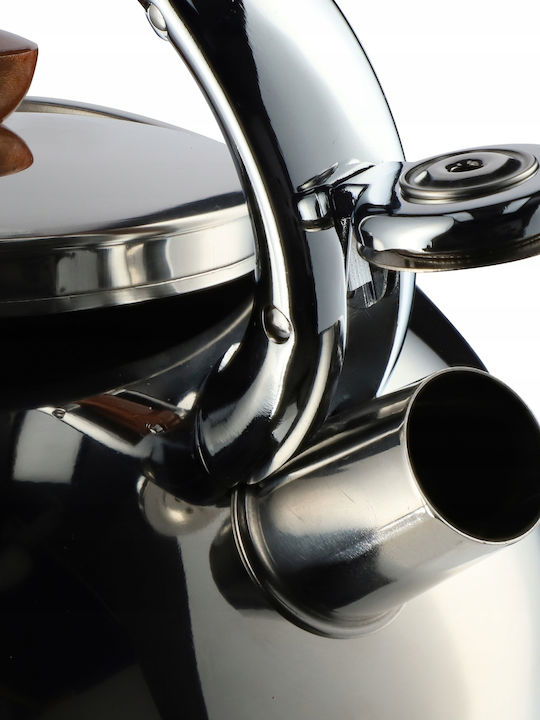 Kadax Teapot Stainless Steel Silver 2500ml