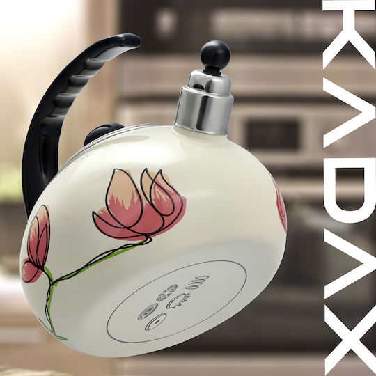 Kadax Teekanne Emaille Gray 2200ml