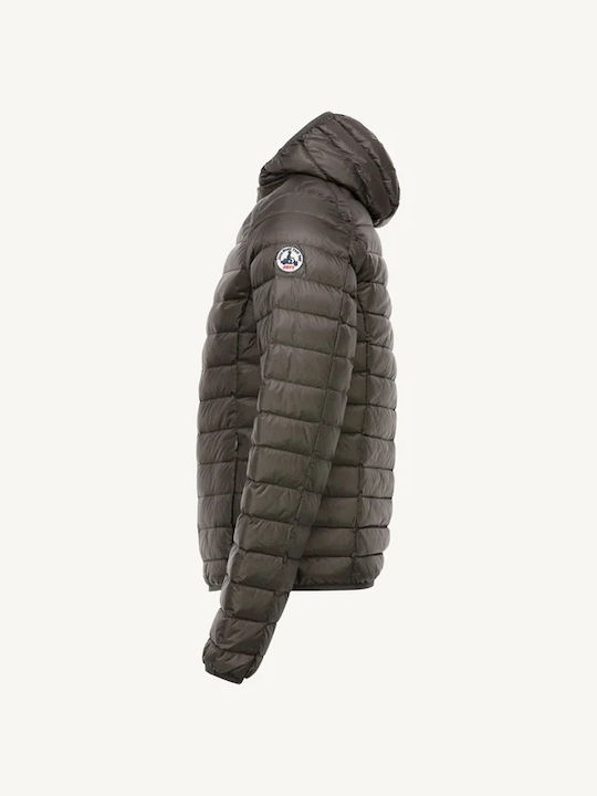 Jott Herren Jacke Puffer Wasserdicht Dark Brown