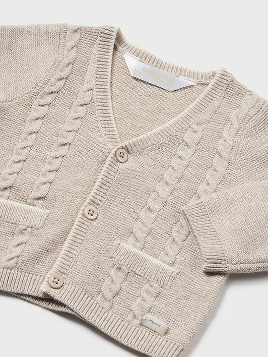 Mayoral Kinder-Strickjacke Beige