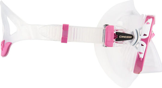 CressiSub Naxos Diving Mask White/Pink