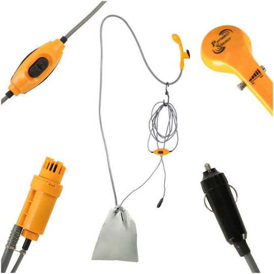 ikonka Electric Car Shower for Camping 12V