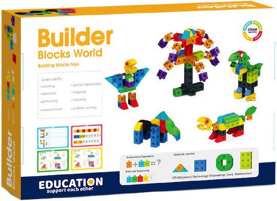 Bufnitel Cuburi De Construit Learn And Have Fun Pentru 3+ Ani 240 Bucăți