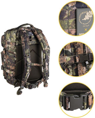 Mil-tec Us Assault Pack Small Wasp I Z3a 20lt-σακίδιο Πλάτης Παραλλαγής 20 Λίτρων Wasp Iz3a