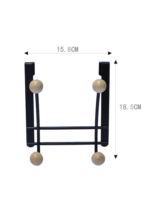 Tpster Κρεμάστρα Πόρτας Μεταλλική 15.8x10x18.5εκ.