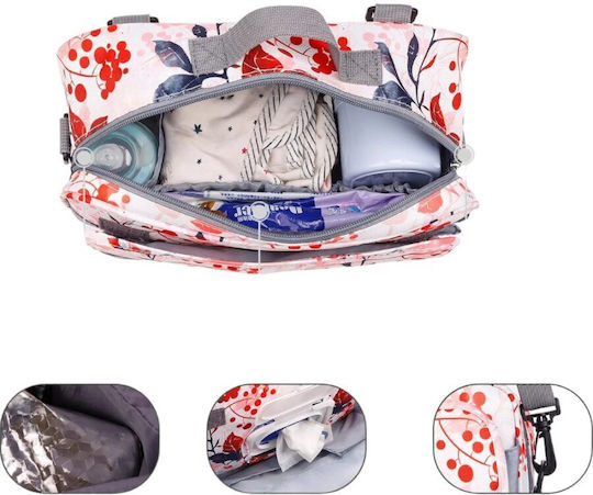 Queen Mother Multicolour Stroller Organizer Flowers