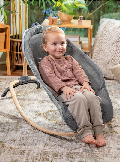 Ingenuity Elektrisch Baby Relax Every Season Rocking Seat mit Musik und Vibration Gray für Kind bis 18kg