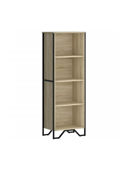 Bookcase Coffee 50x31x137.5cm