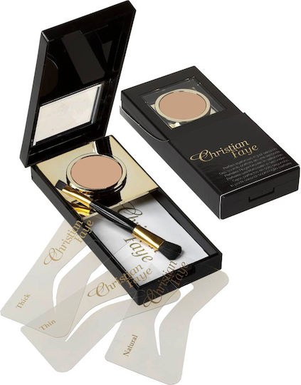 Christian Faye Waterproof Eyeshadow for Eyebrows Tan