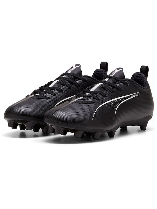 Puma Ultra 5 Play Jr Fg Ag Kids Molded Soccer Shoes Black