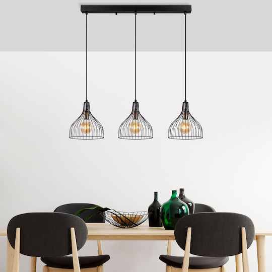 Opviq Cafu Κρεμαστό Φωτιστικό Μαύρο 94x25x121εκ. Opviq Cafu Κρεμαστό Φωτιστικό Μαύρο 94x25x121εκ.